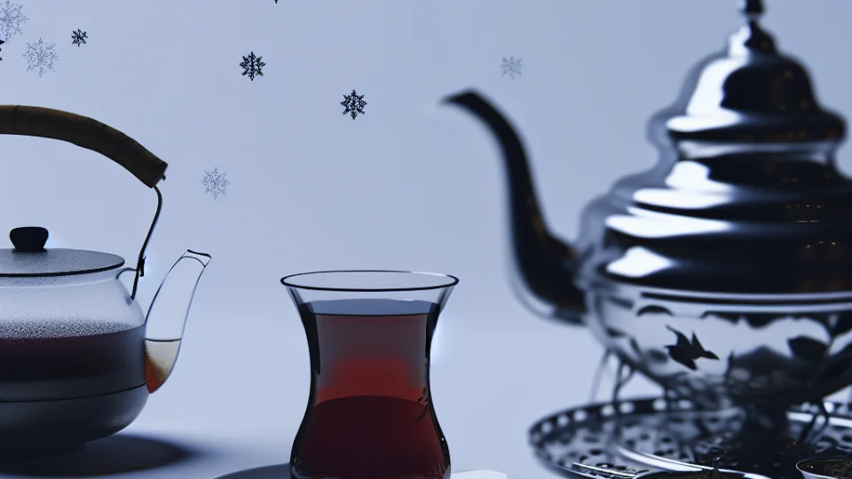 Todo Ano Vê Neve! O Que Torna o Chá Turco Especial