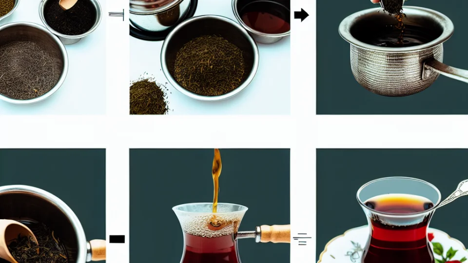 Какие этапы обработки турецкого чая?